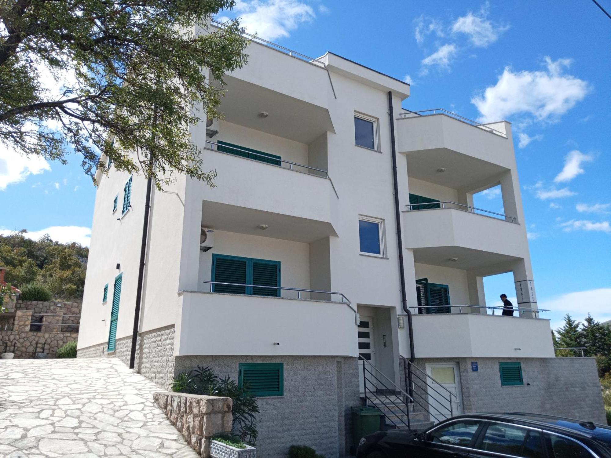 Villa Luce Apartment House Karlobag Eksteriør billede